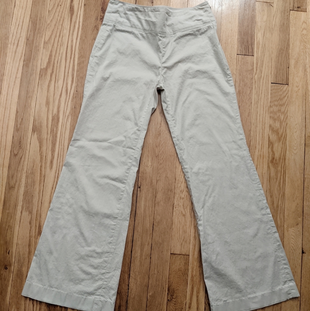 Burberry High Waist Straight Leg Pants